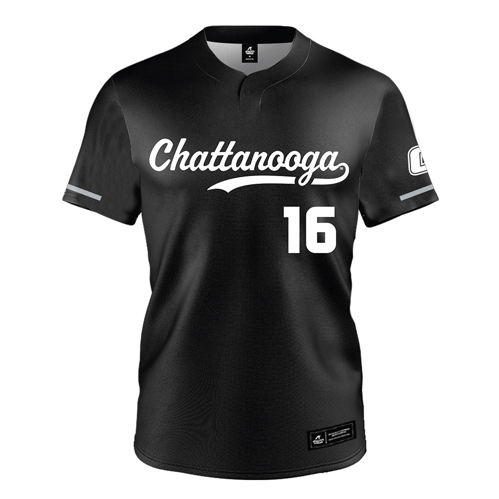 UTC - NCAA Softball : Peyton O'Flaherty - Black Jersey-0