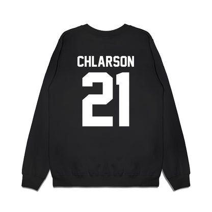 Arkansas - NCAA Women's Basketball : Ashlynn Chlarson - Vintage Shersey Premium Crewneck Sweatshirt-1
