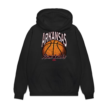 Arkansas - NCAA Women's Basketball : Samara Spencer - Vintage Shersey Premium Hooded Sweatshirt-0