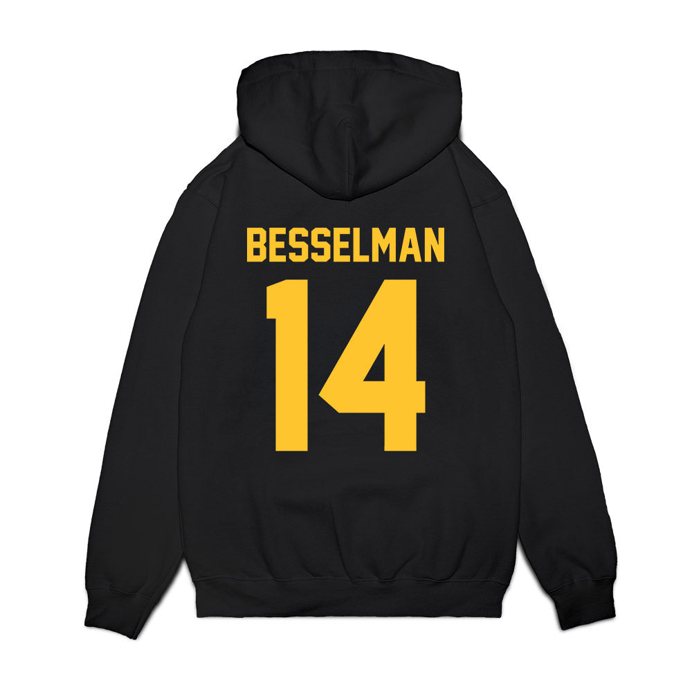 LSU - NCAA Women's Basketball : Izzy Besselman - Vintage Shersey Premium Hooded Sweatshirt-1