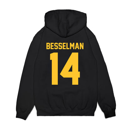 LSU - NCAA Women's Basketball : Izzy Besselman - Vintage Shersey Premium Hooded Sweatshirt-1