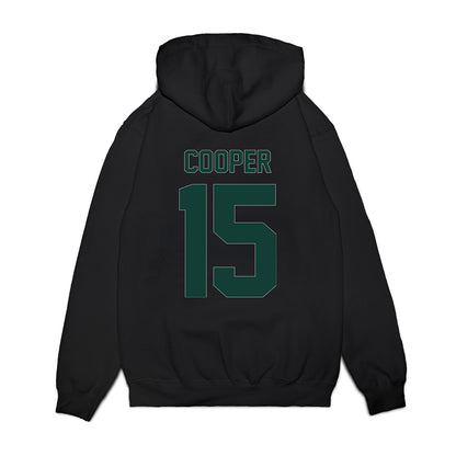 Michigan State - NCAA Men's Basketball : Carson Cooper - Vintage Shersey Premium Hooded Sweatshirt-1