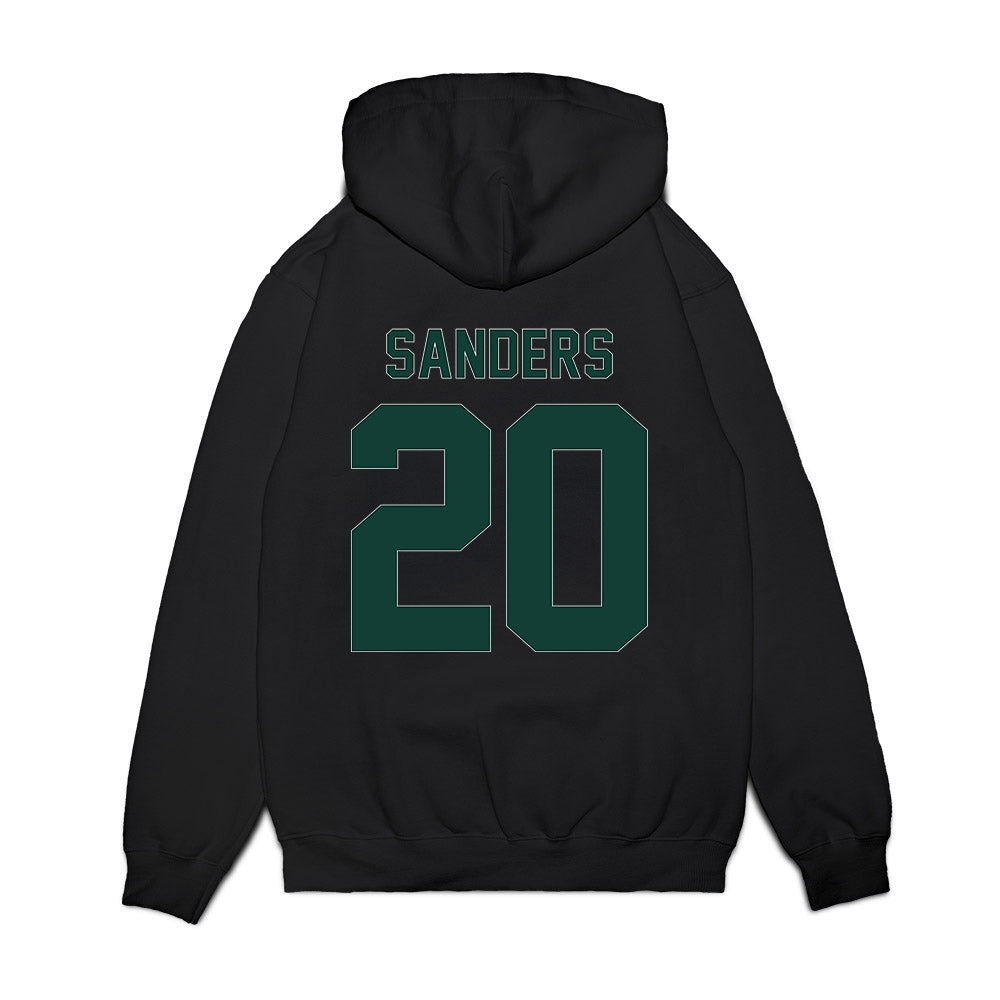 Michigan State - NCAA Men's Basketball : Nick Sanders - Vintage Shersey Premium Hooded Sweatshirt-1
