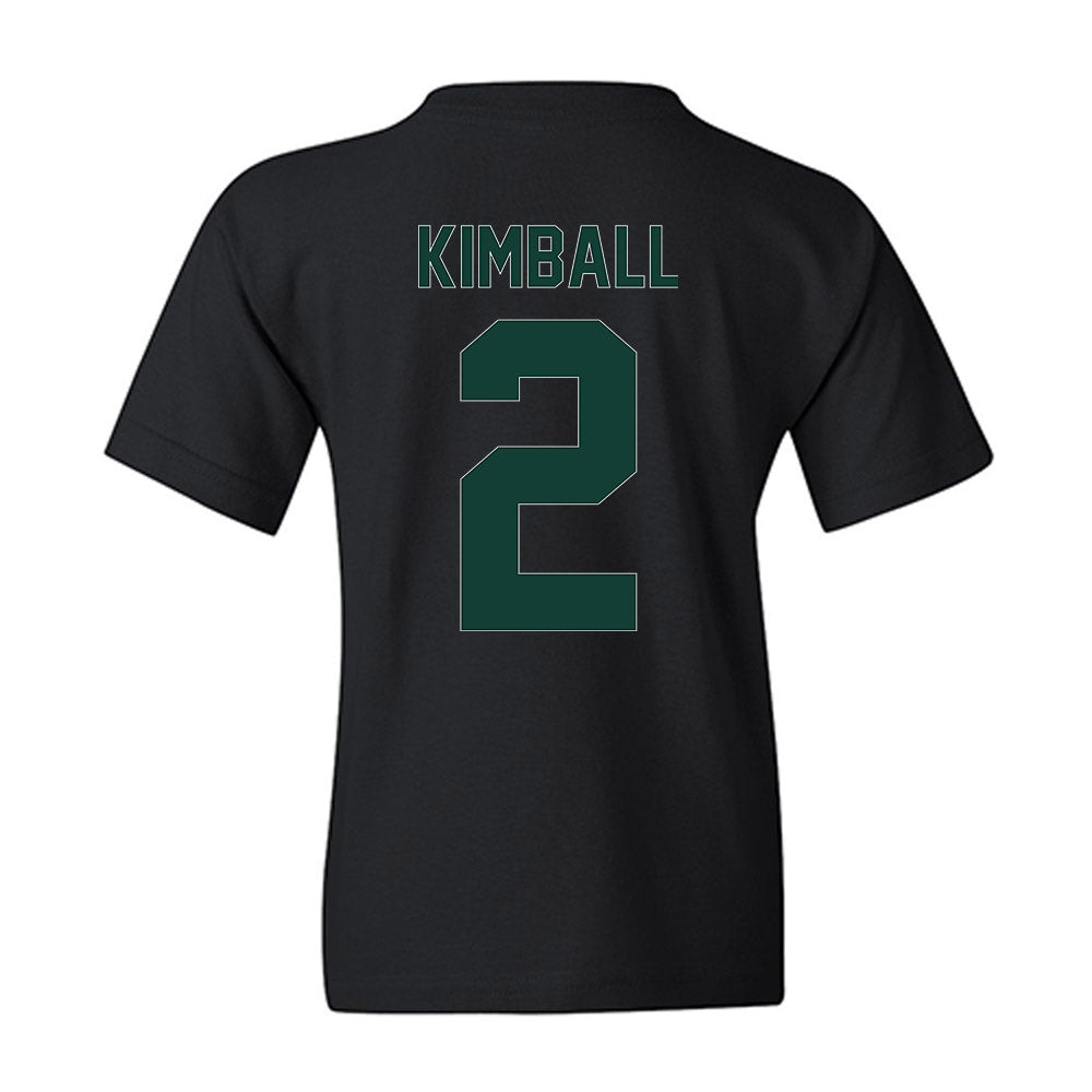 Michigan State - NCAA Women's Basketball : Abbey Kimball - Vintage Shersey Youth T-Shirt-1