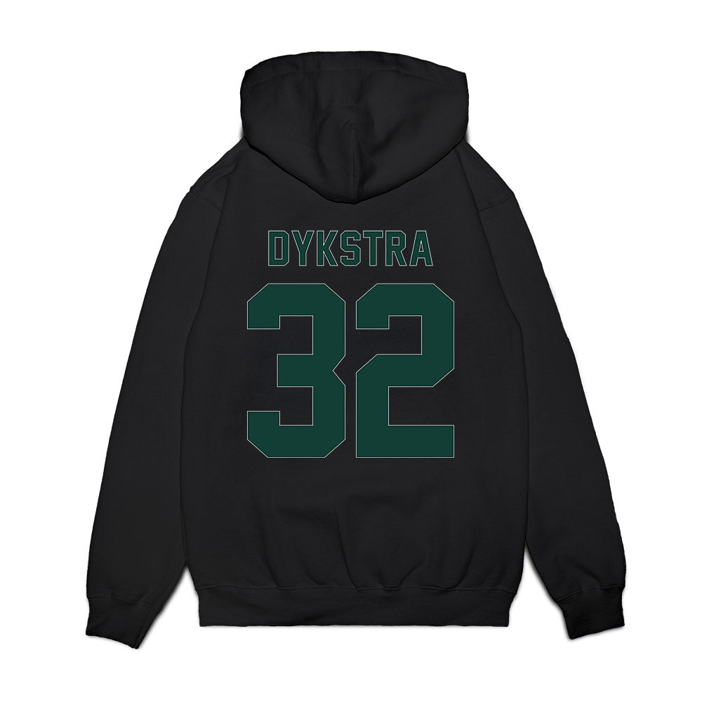 Michigan State - NCAA Women's Basketball : Marah Dykstra - Vintage Shersey Premium Hooded Sweatshirt-1
