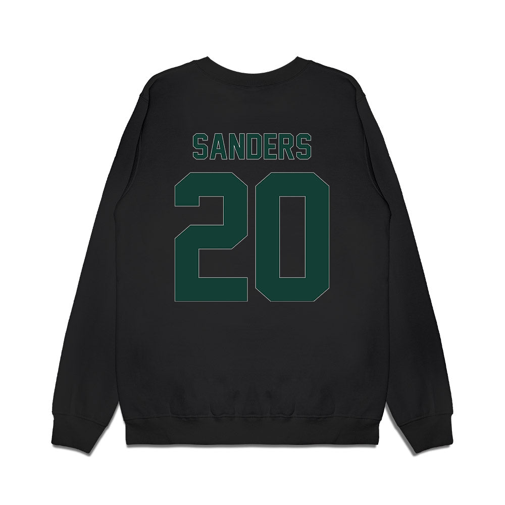 Michigan State - NCAA Men's Basketball : Nick Sanders - Vintage Shersey Premium Crewneck Sweatshirt-1