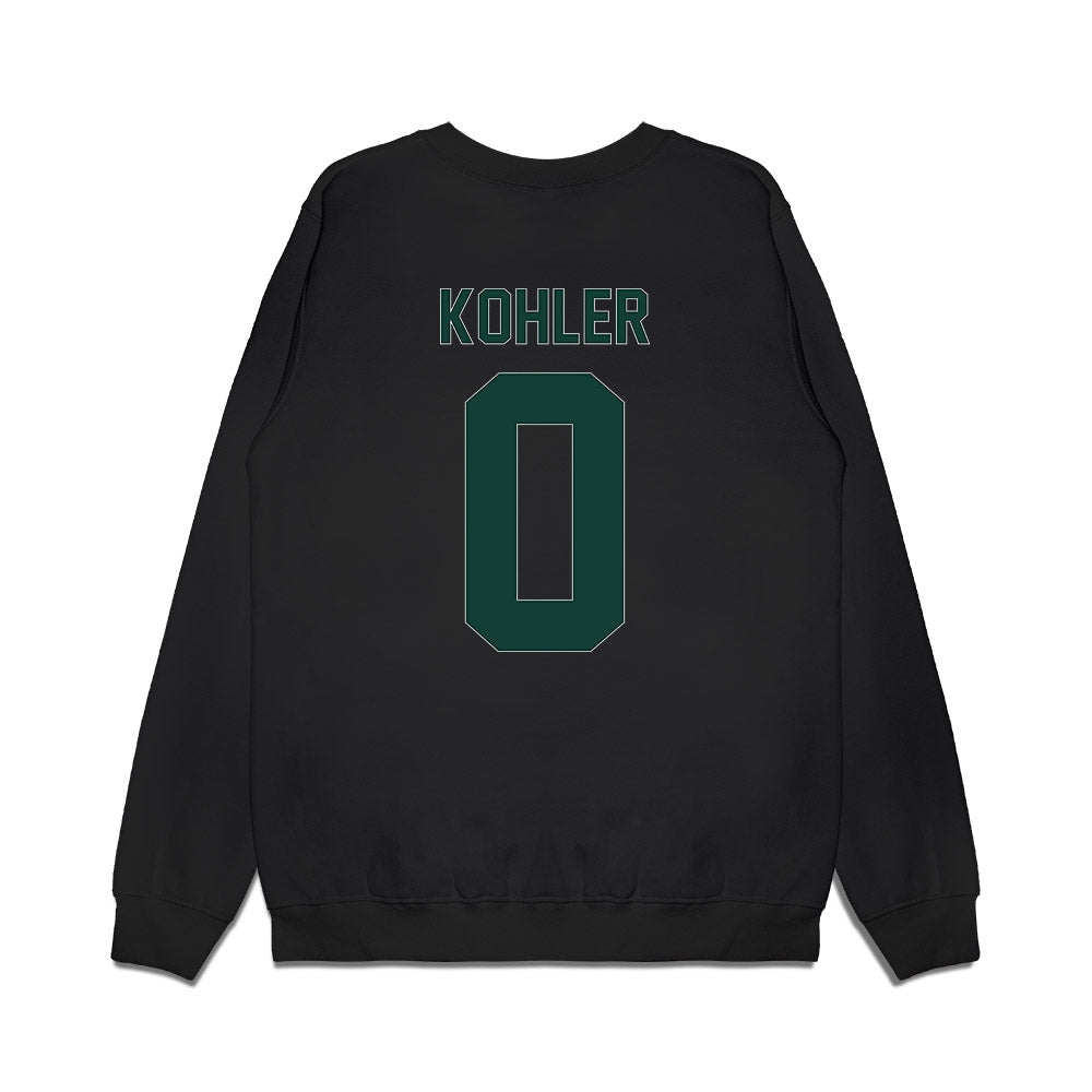Michigan State - NCAA Men's Basketball : Jaxon Kohler - Vintage Shersey Premium Crewneck Sweatshirt-1