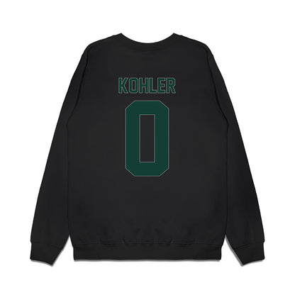 Michigan State - NCAA Men's Basketball : Jaxon Kohler - Vintage Shersey Premium Crewneck Sweatshirt-1