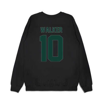 Michigan State - NCAA Women's Basketball : Lauren Walker - Vintage Shersey Premium Crewneck Sweatshirt-1