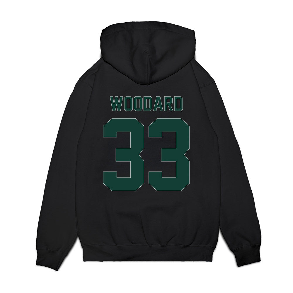 Michigan State - NCAA Women's Basketball : Juliann Woodard - Vintage Shersey Premium Hooded Sweatshirt-1