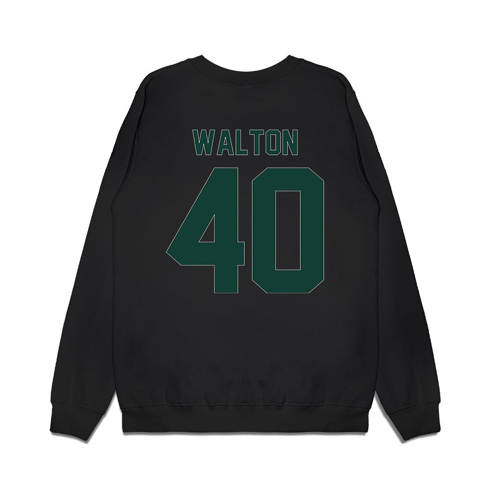 Michigan State - NCAA Men's Basketball : Brennan Walton - Vintage Shersey Premium Crewneck Sweatshirt-1