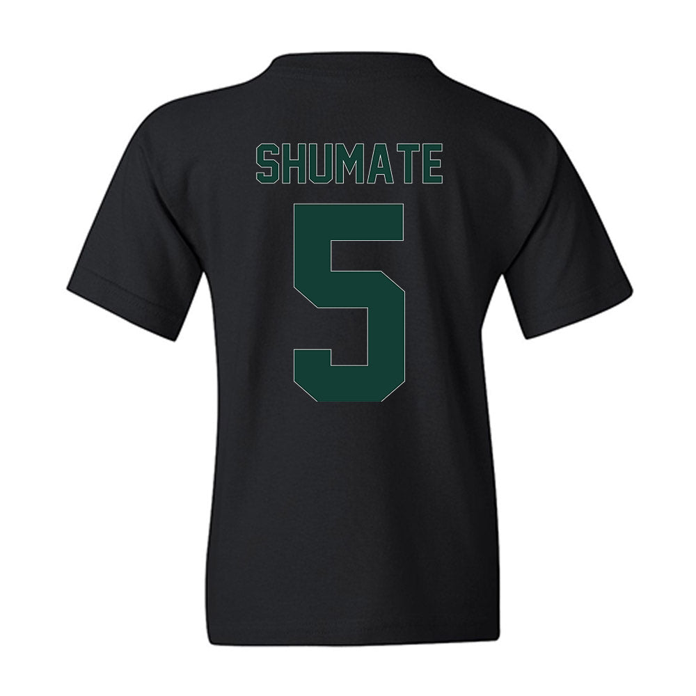 Michigan State - NCAA Women's Basketball : Emma Shumate - Vintage Shersey Youth T-Shirt-1