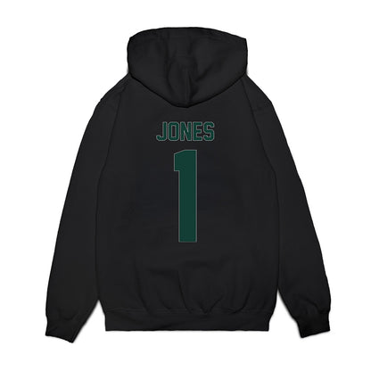 Michigan State - NCAA Women's Basketball : Rashunda Jones - Vintage Shersey Premium Hooded Sweatshirt-1