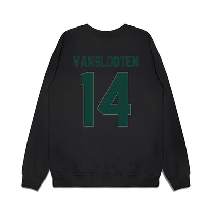 Michigan State - NCAA Women's Basketball : Grace VanSlooten - Vintage Shersey Premium Crewneck Sweatshirt-1