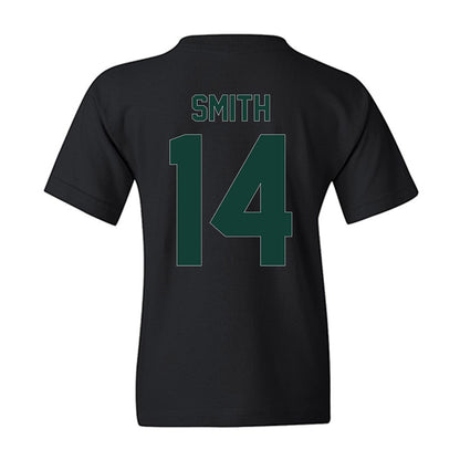 Michigan State - NCAA Men's Basketball : Davis Smith - Vintage Shersey Youth T-Shirt-1