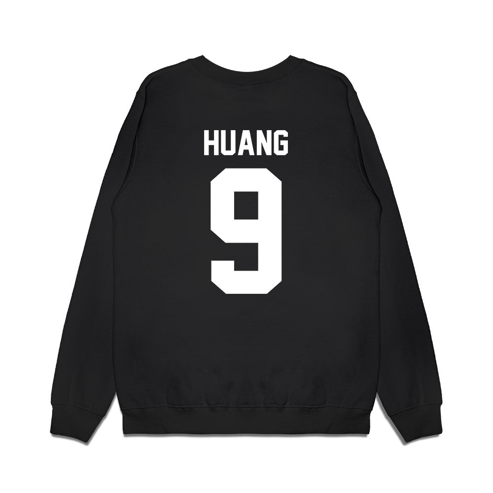 Utah - NCAA Men's Basketball : Jerry Huang - Vintage Shersey Premium Crewneck Sweatshirt-1