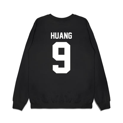 Utah - NCAA Men's Basketball : Jerry Huang - Vintage Shersey Premium Crewneck Sweatshirt-1