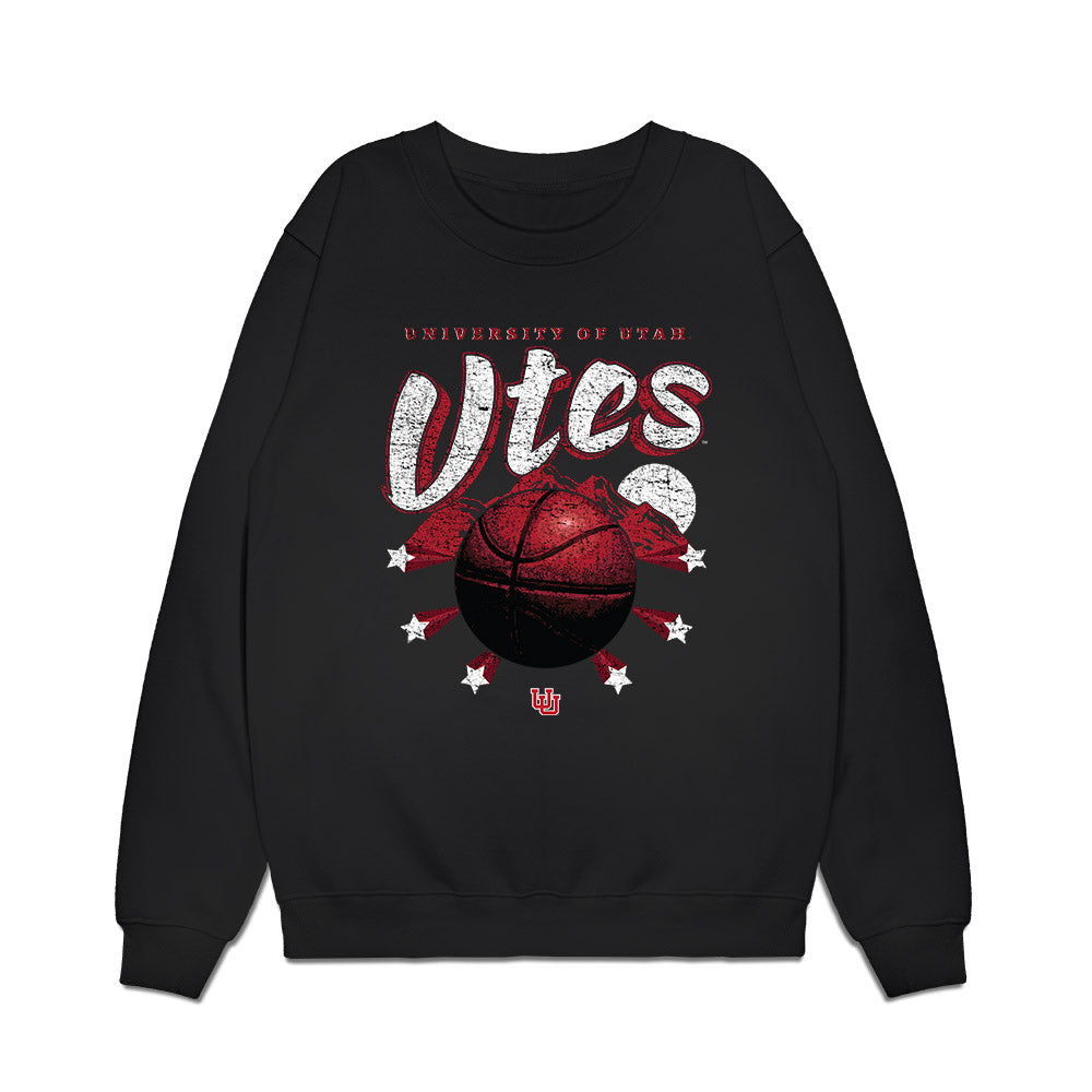 Utah - NCAA Women's Basketball : Maty Wilke - Vintage Shersey Premium Crewneck Sweatshirt-0