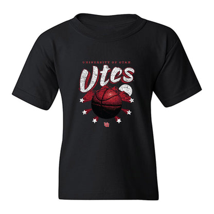 Utah - NCAA Women's Basketball : Reese Ross - Vintage Shersey Youth T-Shirt-0