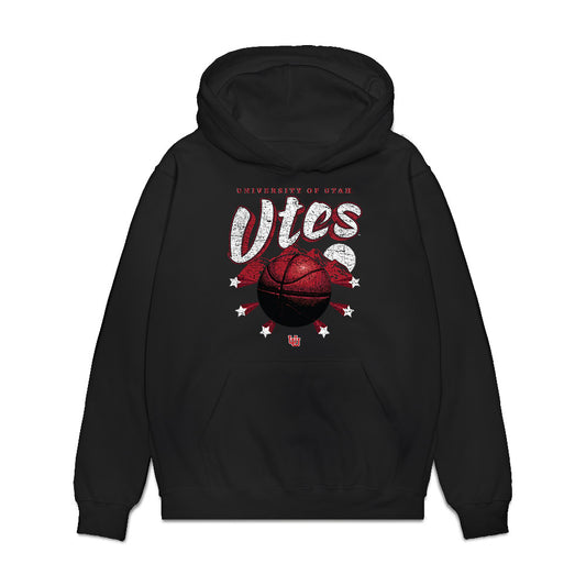 Utah - NCAA Women's Basketball : Lani White - Vintage Shersey Premium Hooded Sweatshirt-0
