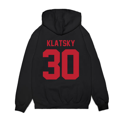 Georgia - NCAA Men's Basketball : Brandon Klatsky - Vintage Shersey Premium Hooded Sweatshirt-1