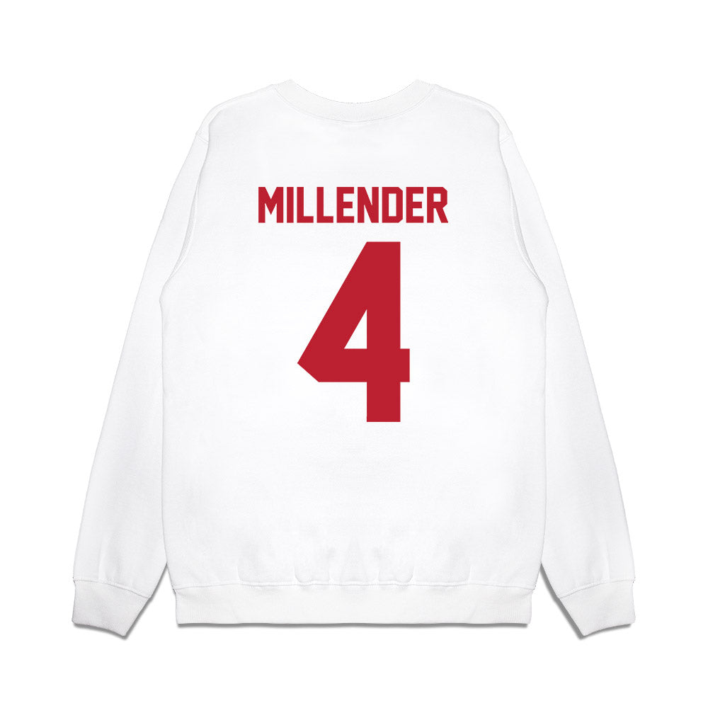 Georgia - NCAA Men's Basketball : Smurf Millender - Vintage Shersey Premium Crewneck Sweatshirt-1