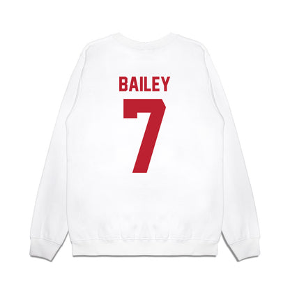 Georgia - NCAA Men's Basketball : Justin Bailey - Vintage Shersey Premium Crewneck Sweatshirt-1