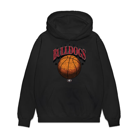 Georgia - NCAA Men's Basketball : Jaden Newell - Vintage Shersey Premium Hooded Sweatshirt-0