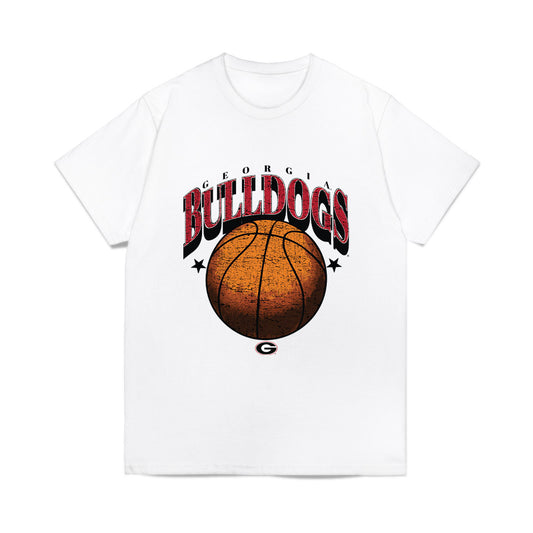 Georgia - NCAA Men's Basketball : Smurf Millender - Vintage Shersey Comfort Colors T-Shirt-0