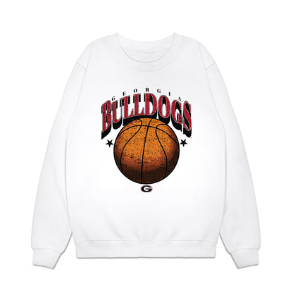 Georgia - NCAA Men's Basketball : Justin Abson - Vintage Shersey Premium Crewneck Sweatshirt-0