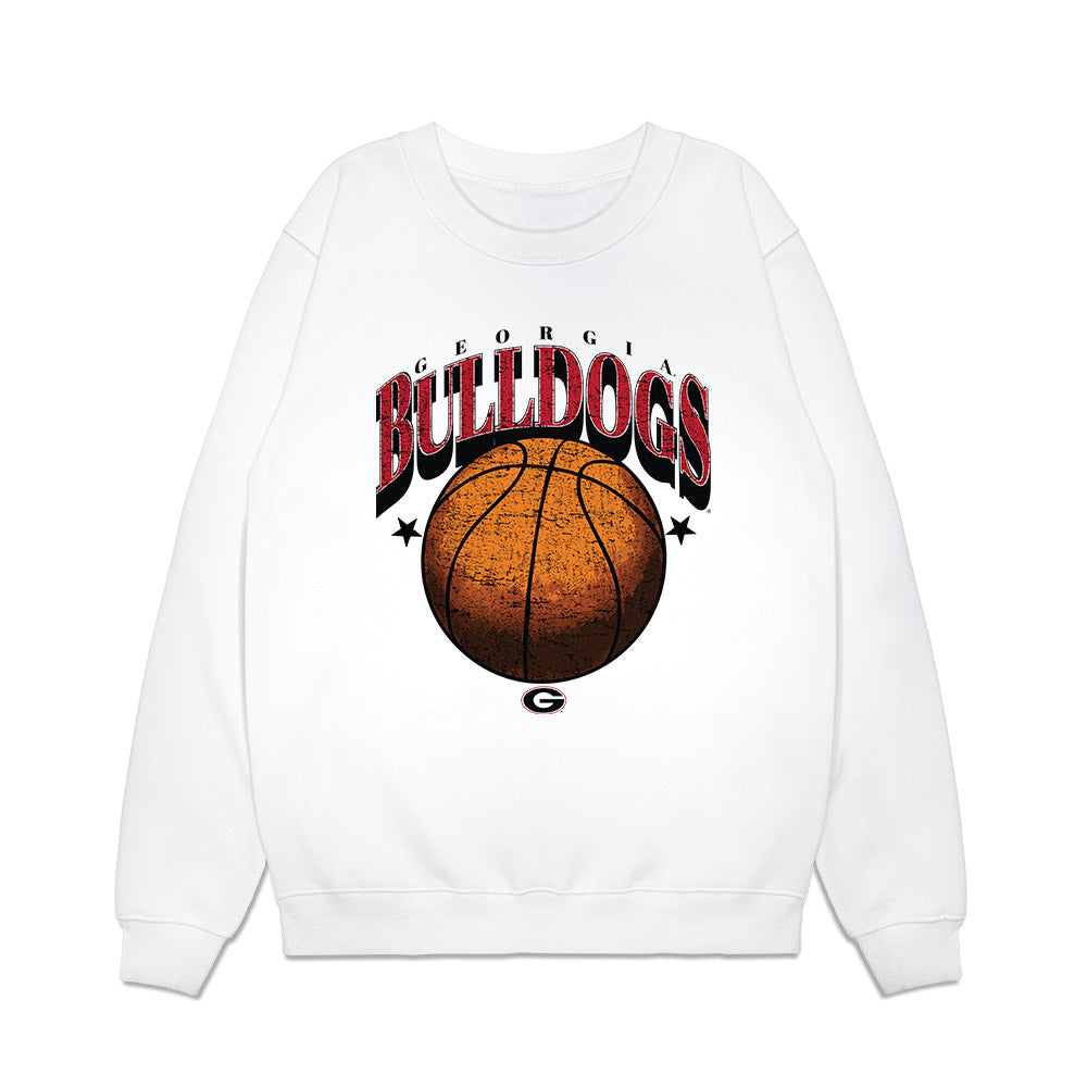Georgia - NCAA Men's Basketball : Jake Wilkins - Vintage Shersey Premium Crewneck Sweatshirt-0