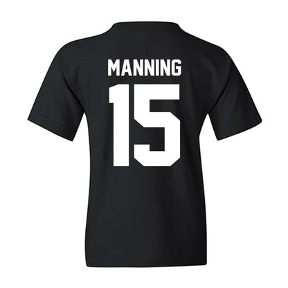 Kansas State - NCAA Men's Basketball : Taj Manning - Vintage Basketball Youth T-Shirt-1