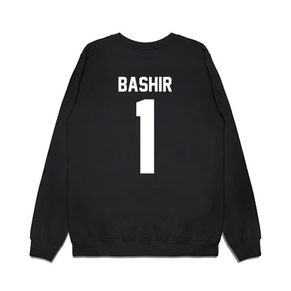 Kansas State - NCAA Men's Basketball : Abdi Bashir - Vintage Basketball Premium Crewneck Sweatshirt-1