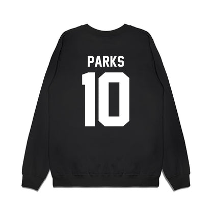 Kansas State - NCAA Women's Basketball : mikayla parks - Vintage Basketball Premium Crewneck Sweatshirt-1
