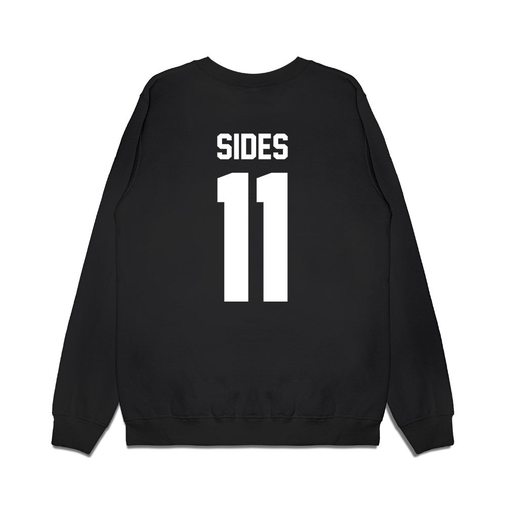 Kansas State - NCAA Women's Basketball : Taryn Sides - Vintage Basketball Premium Crewneck Sweatshirt-1