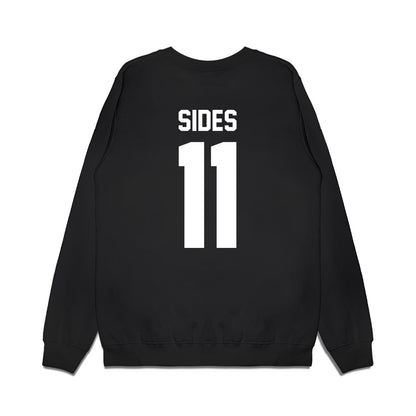 Kansas State - NCAA Women's Basketball : Taryn Sides - Vintage Basketball Premium Crewneck Sweatshirt-1