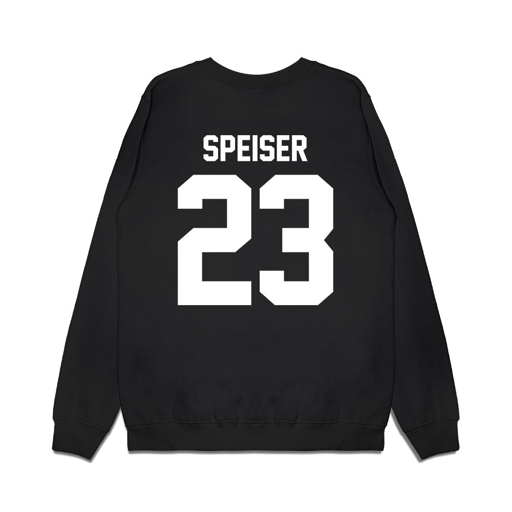 Kansas State - NCAA Women's Basketball : jordan speiser - Vintage Basketball Premium Crewneck Sweatshirt-1