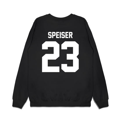 Kansas State - NCAA Women's Basketball : jordan speiser - Vintage Basketball Premium Crewneck Sweatshirt-1