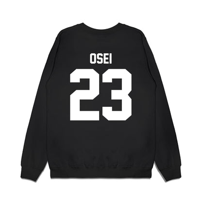Kansas State - NCAA Men's Basketball : Stephen Osei - Vintage Basketball Premium Crewneck Sweatshirt-1