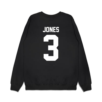 Kansas State - NCAA Men's Basketball : CJ Jones - Vintage Basketball Premium Crewneck Sweatshirt-1