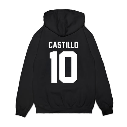 Kansas State - NCAA Men's Basketball : David Castillo - Vintage Basketball Premium Hooded Sweatshirt-1