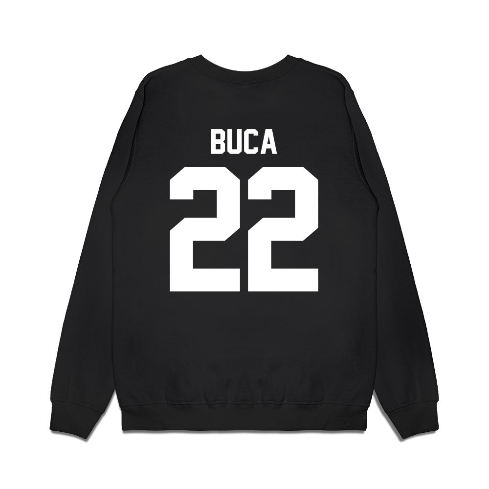 Kansas State - NCAA Men's Basketball : Dorin Buca - Vintage Basketball Premium Crewneck Sweatshirt-1