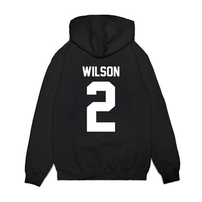 Kansas State - NCAA Men's Basketball : Exavier Wilson - Vintage Basketball Premium Hooded Sweatshirt-1