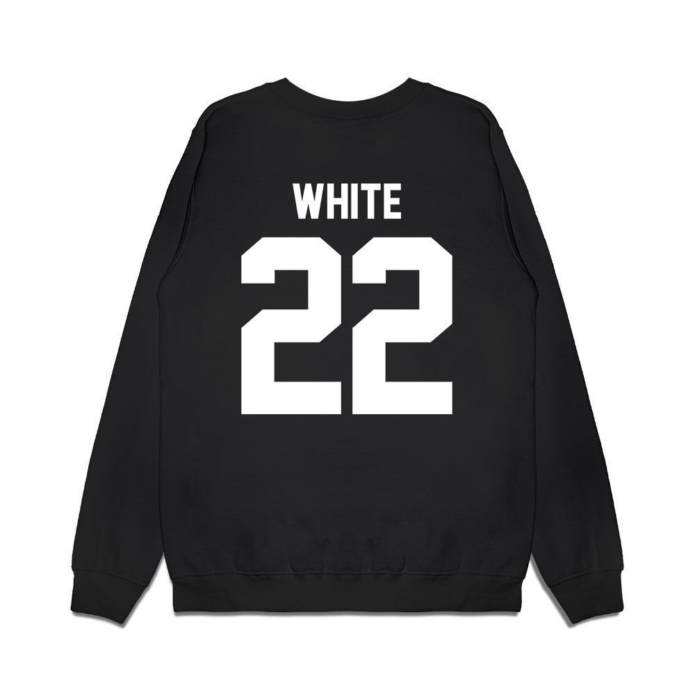 Kansas State - NCAA Women's Basketball : Ramiya White - Vintage Basketball Premium Crewneck Sweatshirt-1