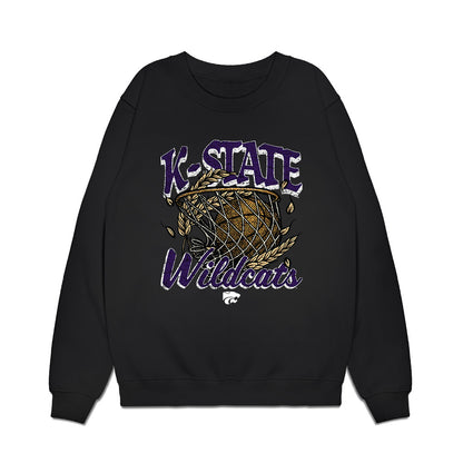 Kansas State - NCAA Women's Basketball : Ramiya White - Vintage Basketball Premium Crewneck Sweatshirt-0