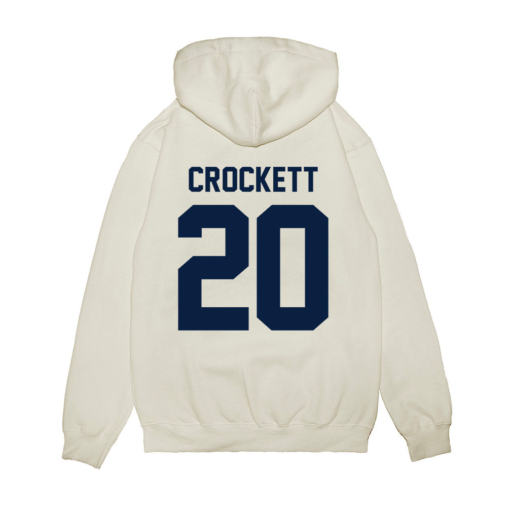 Michigan - NCAA Women's Basketball : Alyssa Crockett - Vintage Shersey Premium Hooded Sweatshirt-1