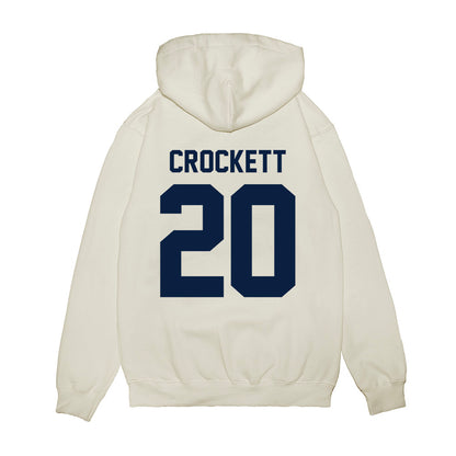 Michigan - NCAA Women's Basketball : Alyssa Crockett - Vintage Shersey Premium Hooded Sweatshirt-1