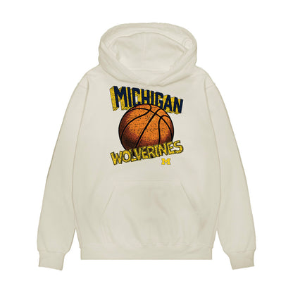 Michigan - NCAA Women's Basketball : Aaiyanna Dunbar - Vintage Shersey Premium Hooded Sweatshirt-0
