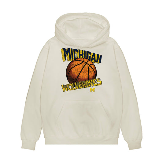 Michigan - NCAA Women's Basketball : Aaiyanna Dunbar - Vintage Shersey Premium Hooded Sweatshirt-0