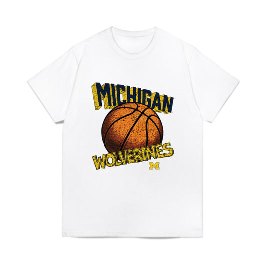 Michigan - NCAA Women's Basketball : Kendall Dudley - Vintage Shersey Comfort Colors T-Shirt-0
